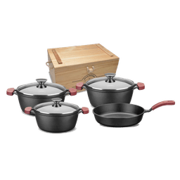 MTA Iron Casserole Pots Kit with Frying Pan (4 pieces) - NewProject_1