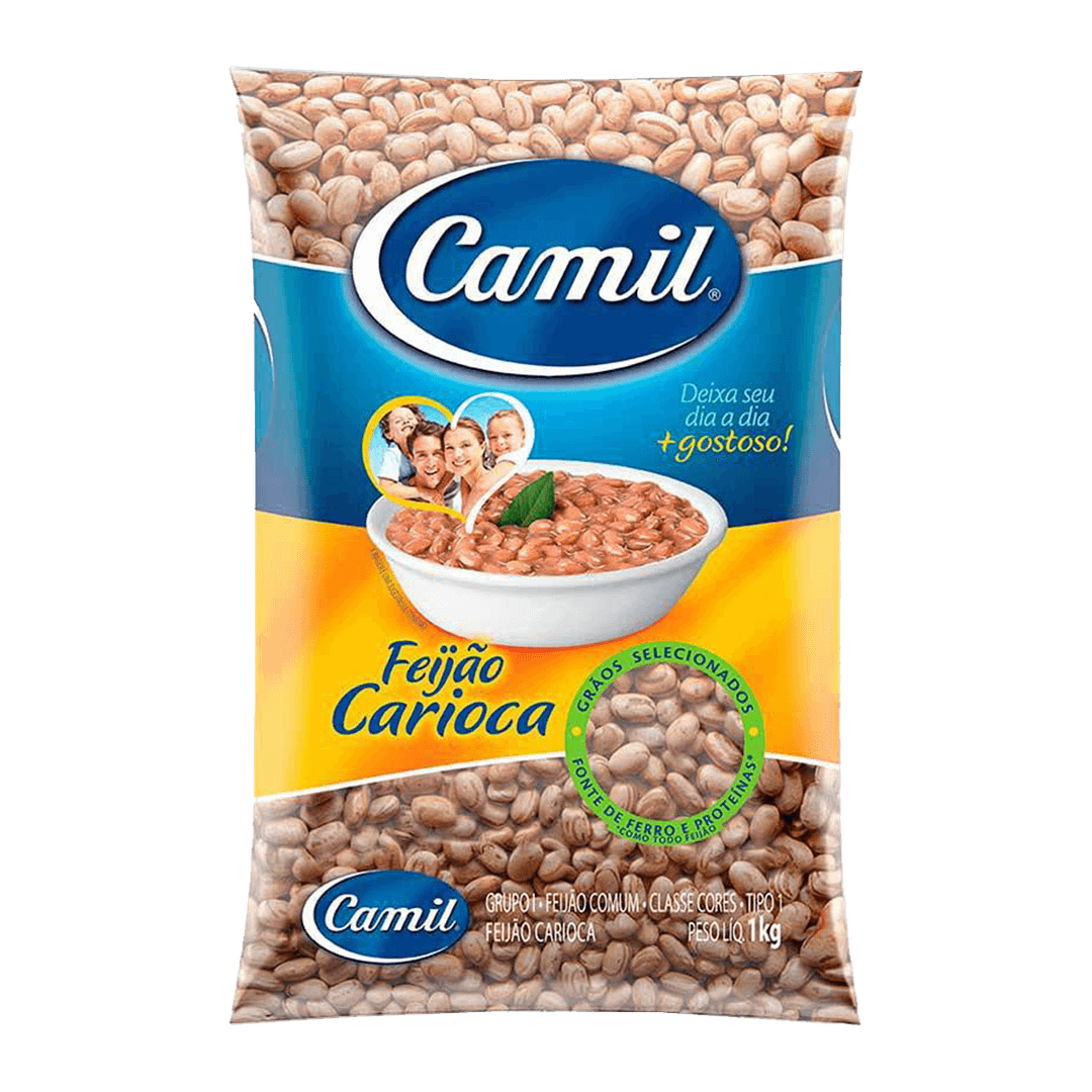 Camil Brown Beans - carioca-1kg