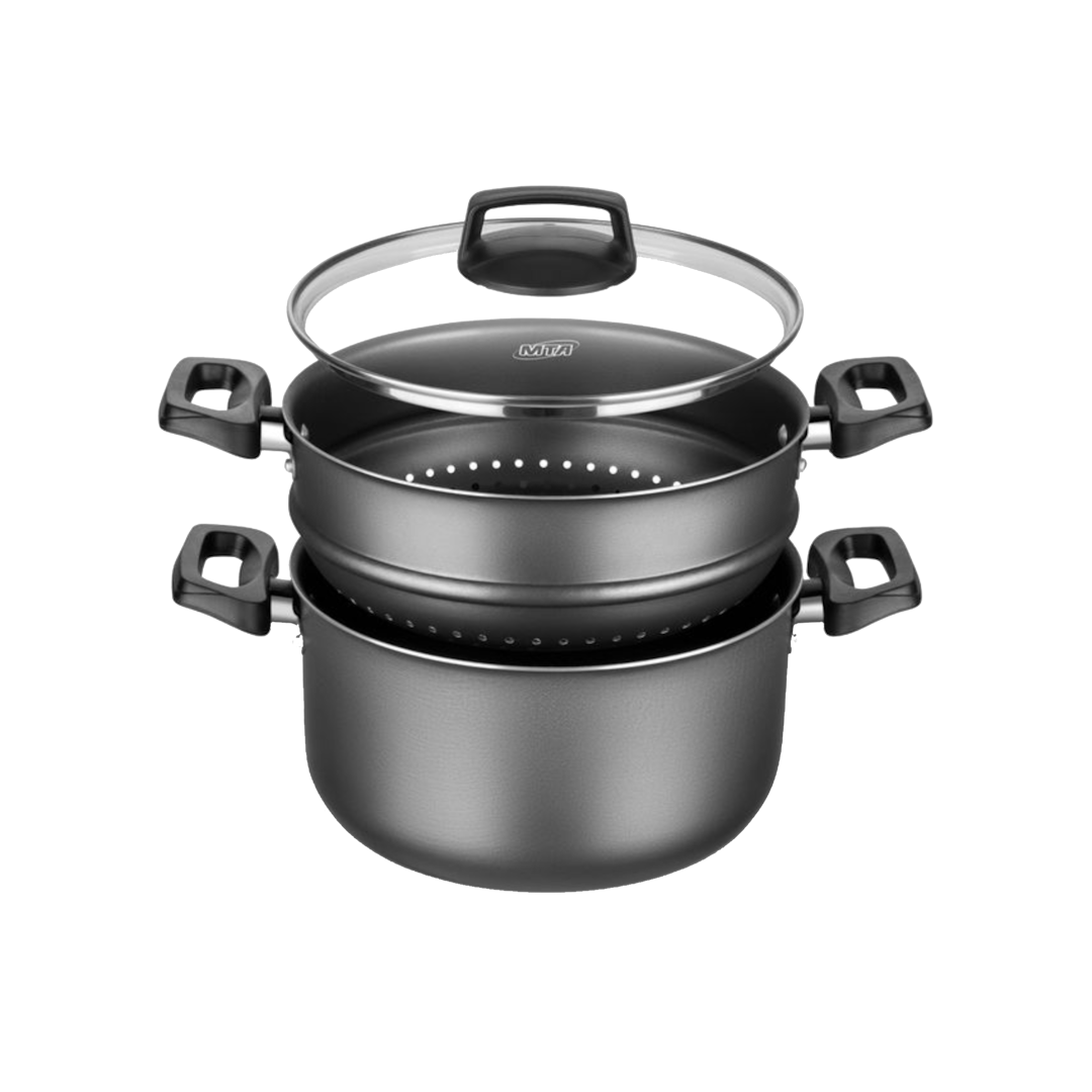 MTA Double Boiler Pan - 3.2 L - double-grafite