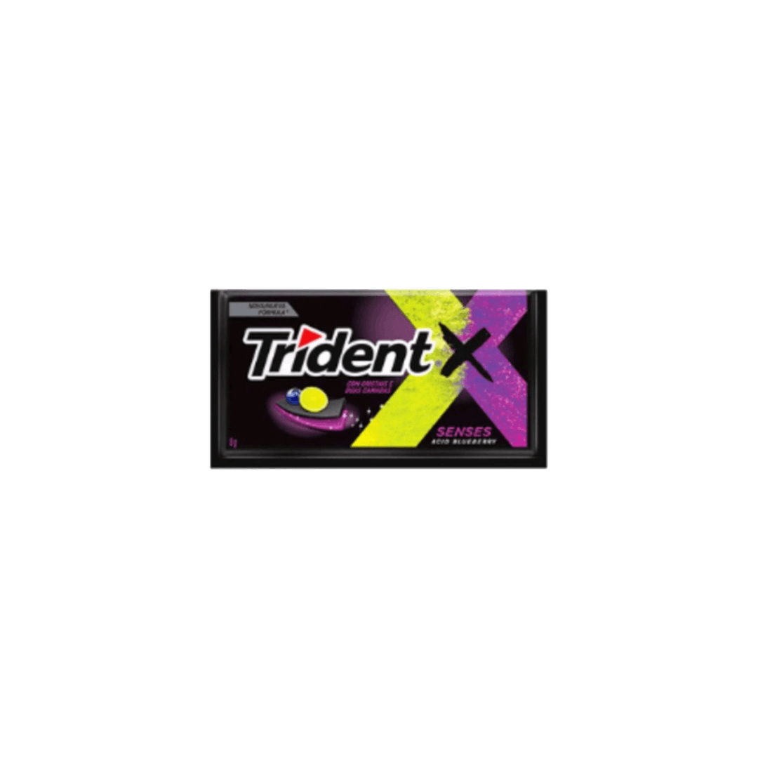 Trident Chewing Gum - trident-blueberry