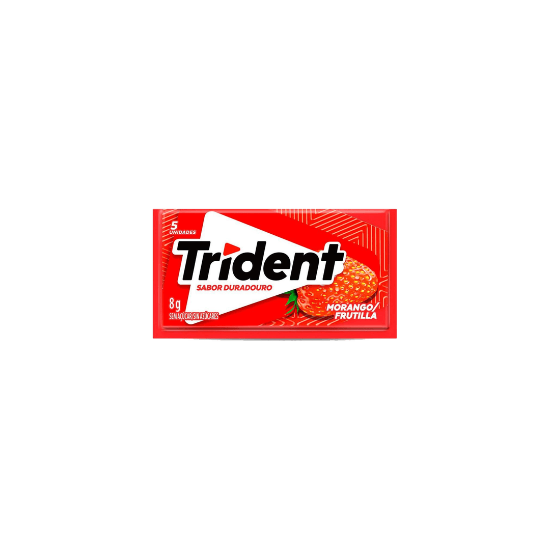 Trident Chewing Gum - trident-morango