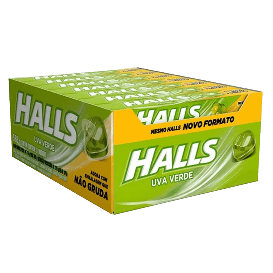 Halls Drops Box (21 units) - uva-verde